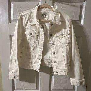 White Denim Jacket